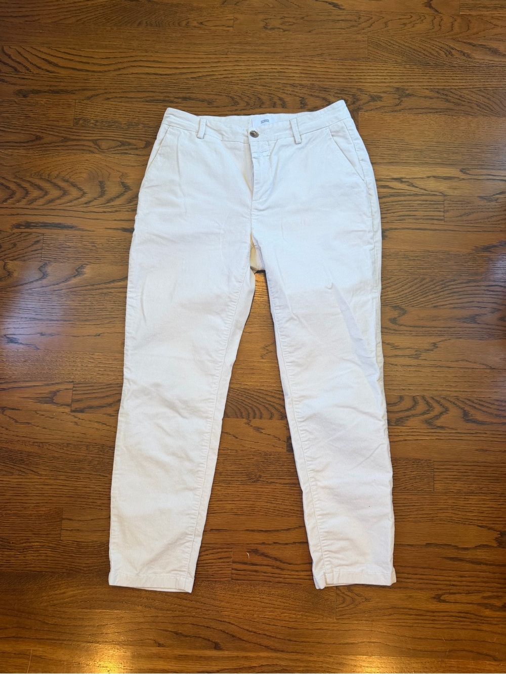 Closed Cream Women's Cropped Chinos